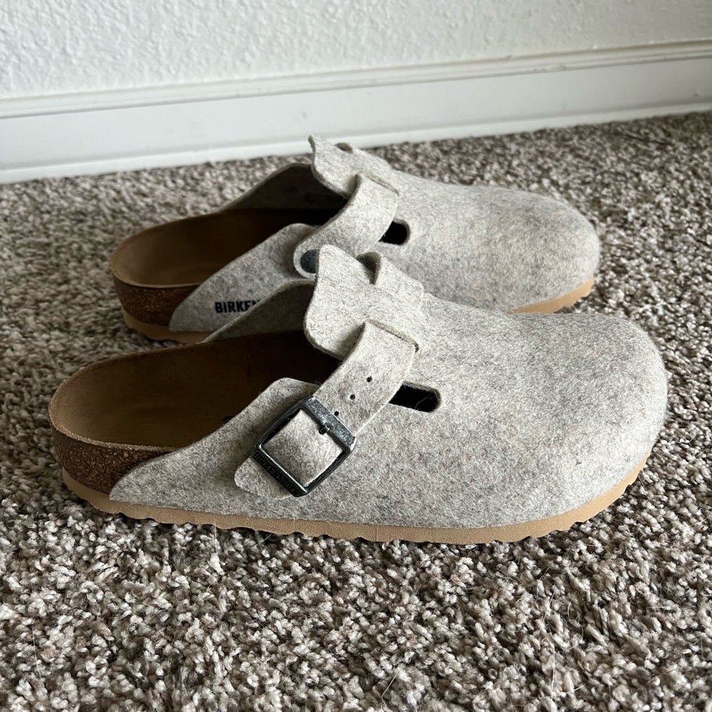 Birkenstock Boston clogs wool 37